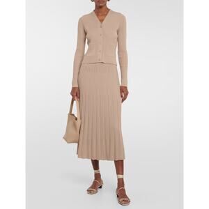 Joseph Merinos Rib Midi Skirt size XS